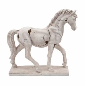 Cracked Horse Sculpture Decoration